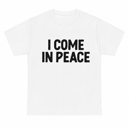 I Come in Peace | T-Shirt Set